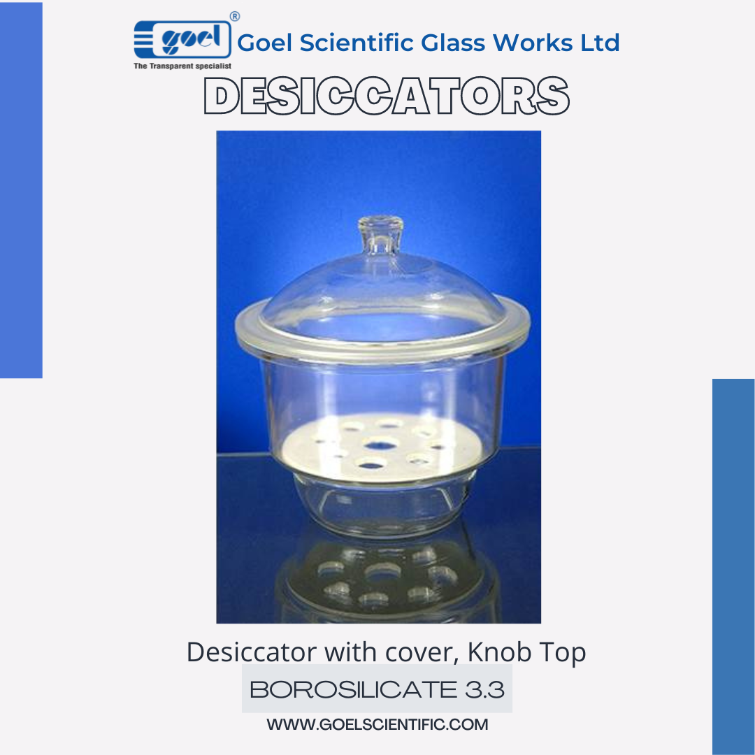 Desiccators Goel Scientific Glass Works Ltd