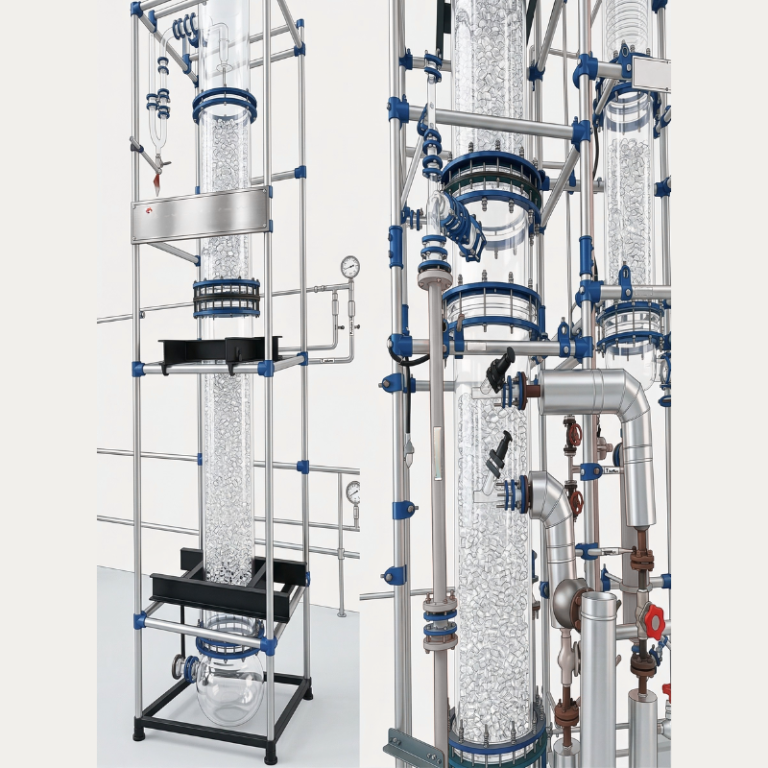 Distilling Column Lab Distillation Column - Goel Scientific
